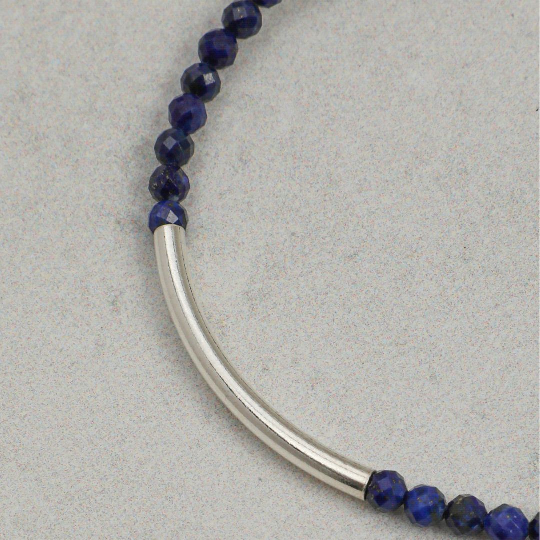 Azure Melody — Aquamarine & Pearl Triple-Wrap Bracelet