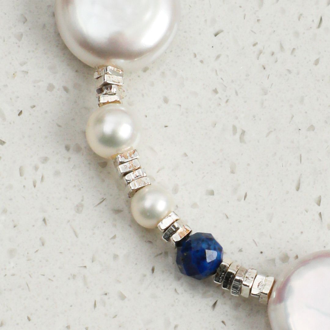 Prism Pearl — Multigem & Freshwater Pearl Bracelet