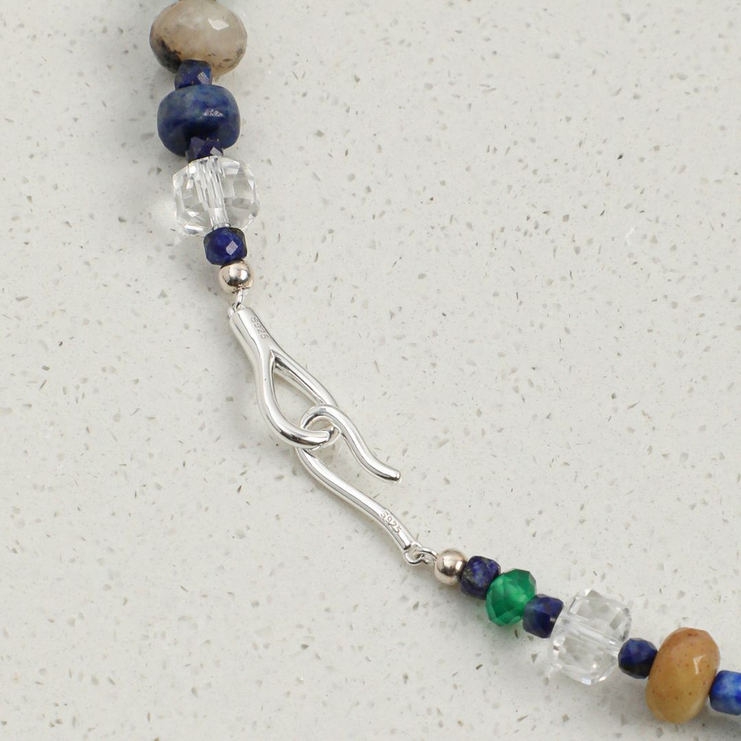 Mineral Mosaic — Mixed Gemstone Necklace