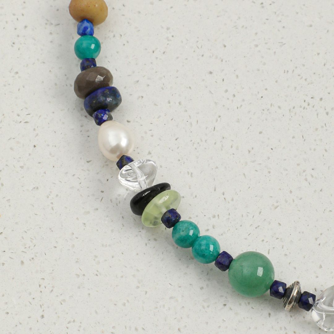 Mineral Mosaic — Mixed Gemstone Necklace