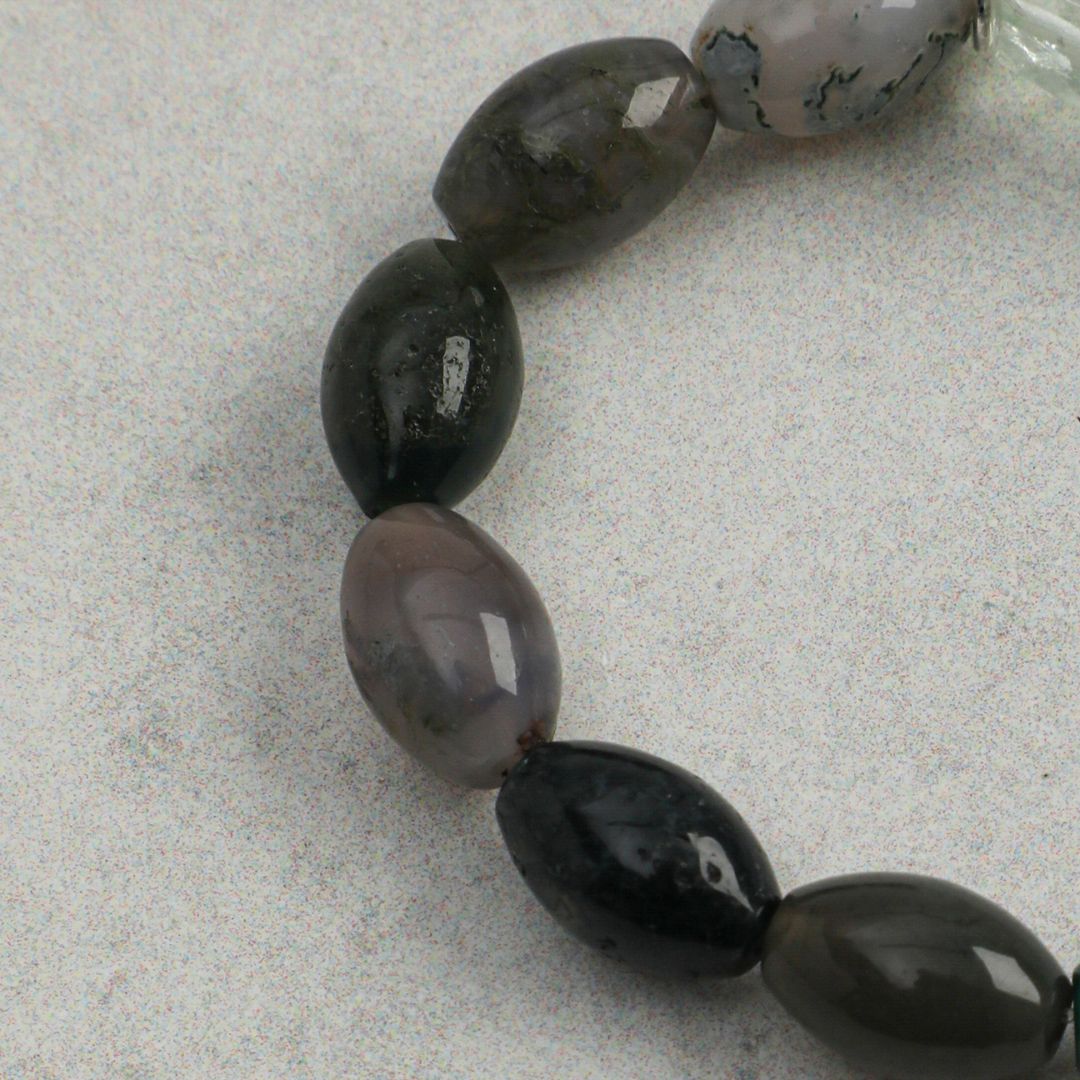 Verdure Glass — Green Quartz, Malachite & Pearl Bracelet