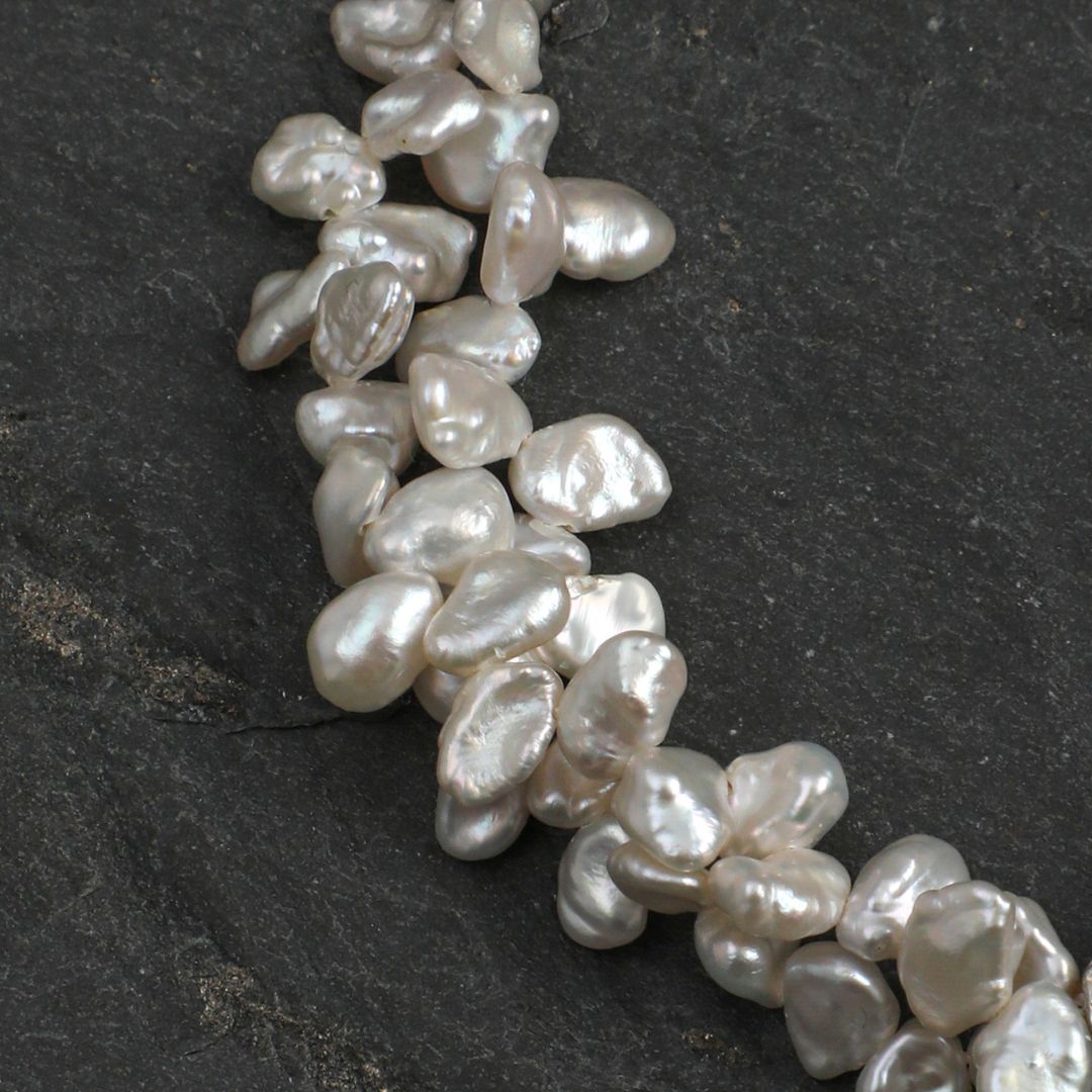 Violet Bloom — Amethyst & Baroque Pearl Bracelet